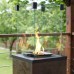 KRATKI Plynový ohřívač PATIO MINI sklo / slinutý křemen OXIDE MORO